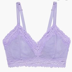 NWOT savage x fenty mesh dotted bralette